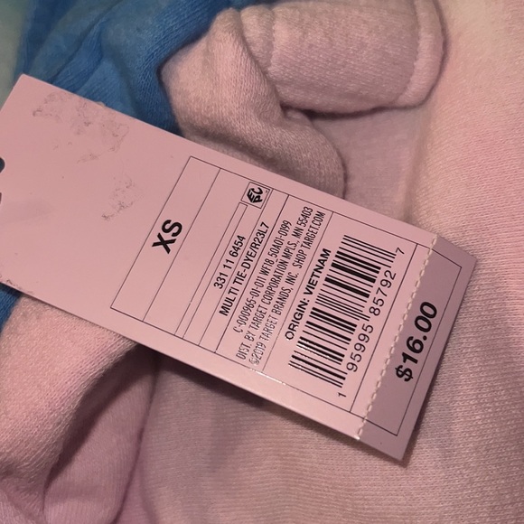 New Wild fable tie-dye sweat shorts - Picture 4 of 4